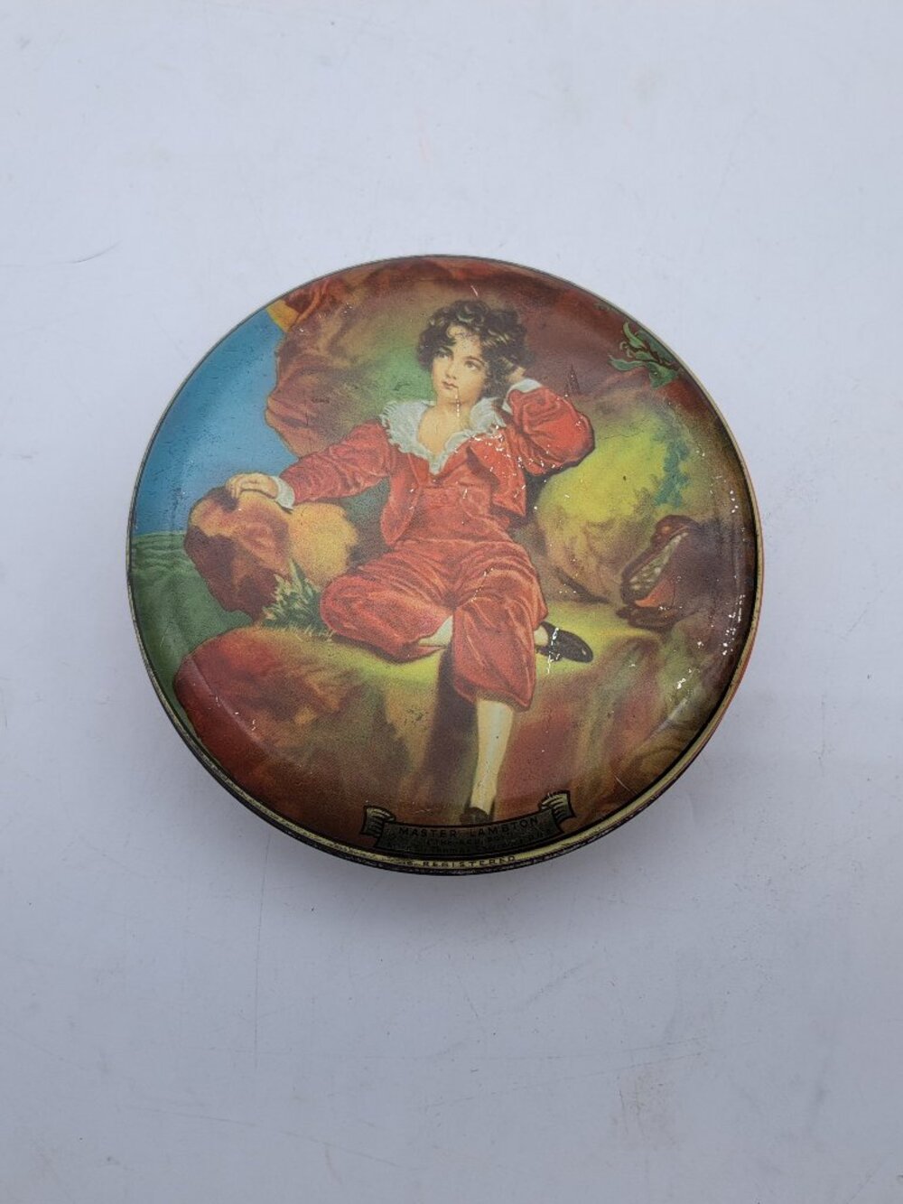 Red Boy Wilkins Toffee tin